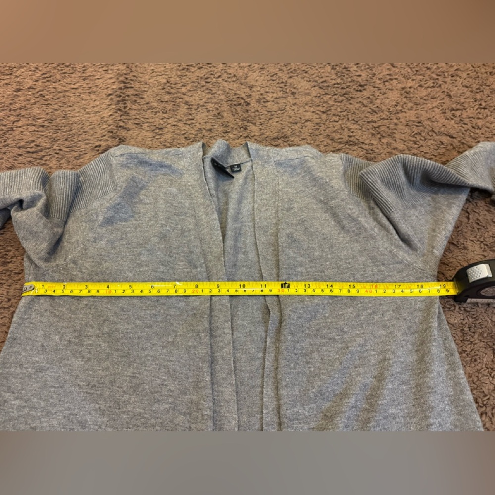 2 FOR $20 Devotion By Cyrus Gray Open Front Cardigan Sweater Longer Length M $79 - Picture 8 of 9